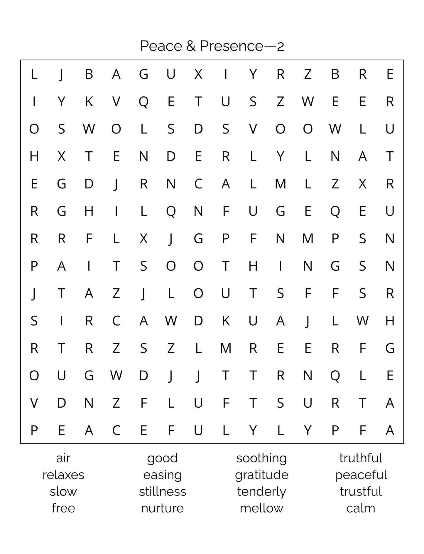 04 Calm Horizons: An Inspirational Word Search Experience – Digital Edition