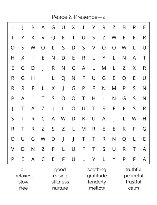 04 Calm Horizons: An Inspirational Word Search Experience – Digital Edition