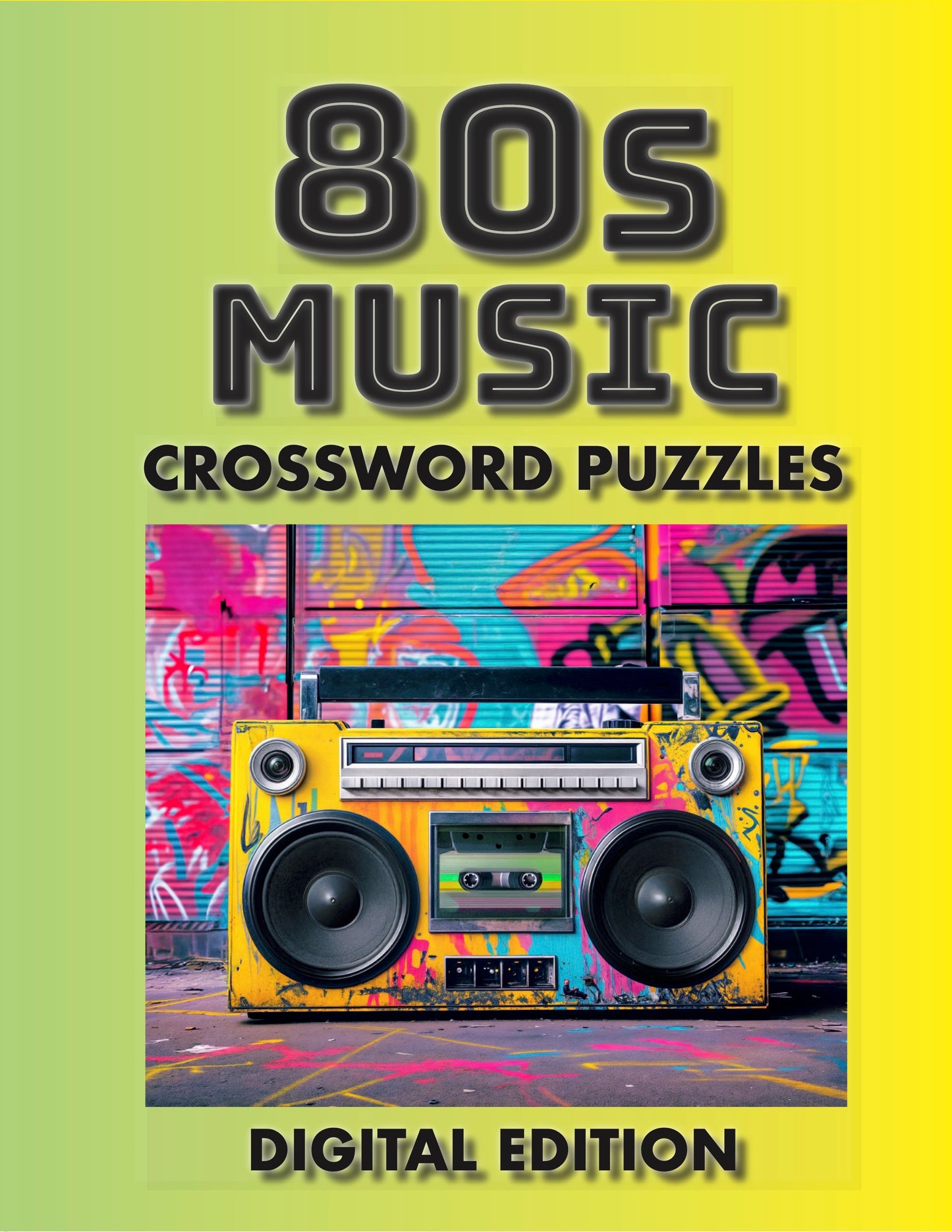 09.2 80s Music Crossword Puzzle Collection: Large Print Retro Crosswords with Music, Movies & Pop Culture