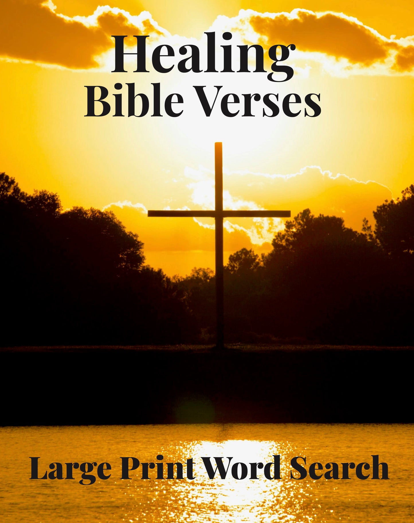05.1 Healing Bible Verse Large Print Word Search