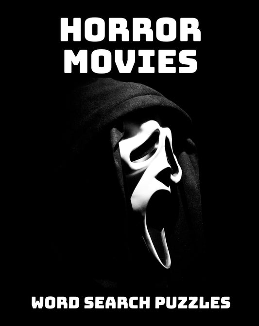 10 Horror Movies Word Search