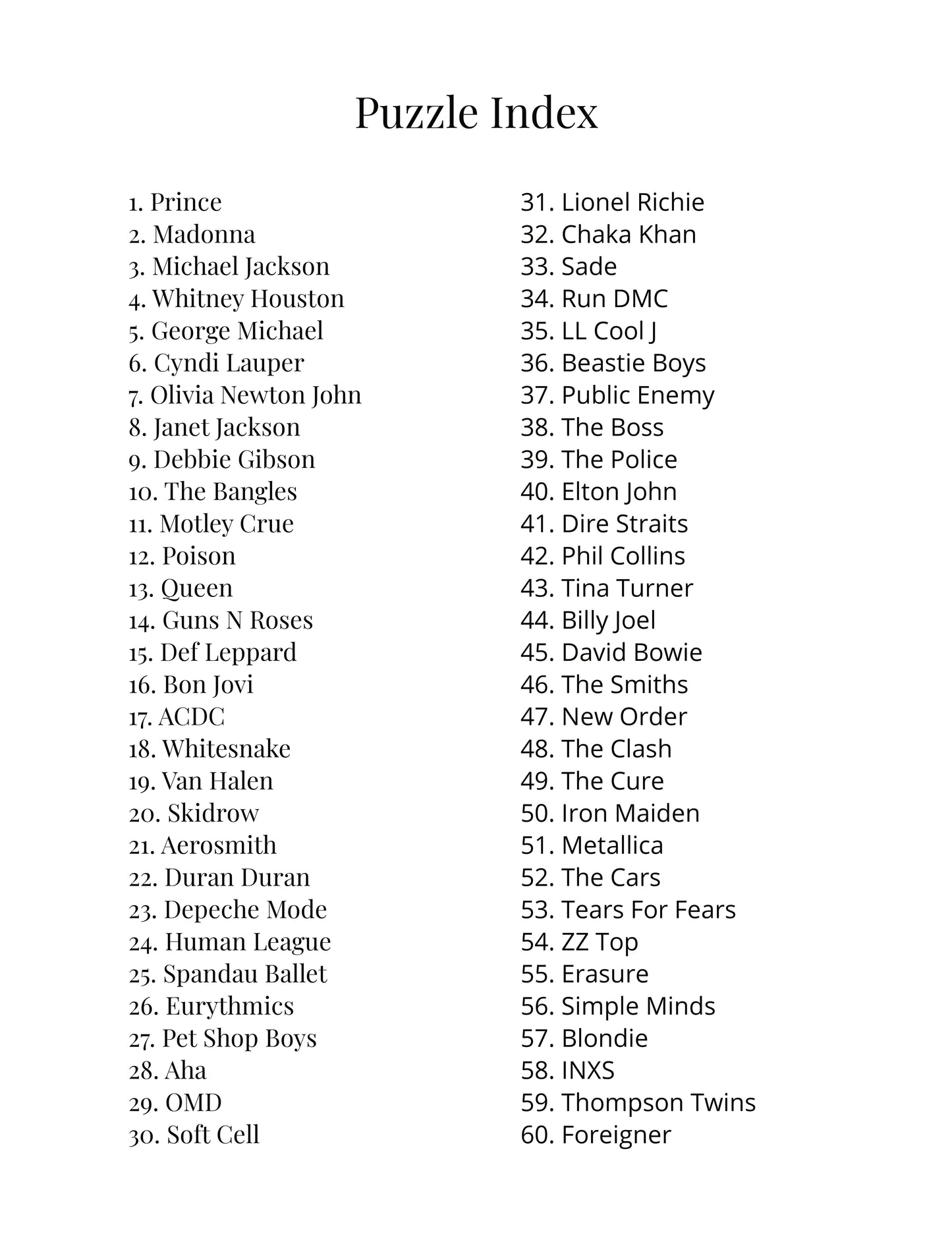 02.5 Ultimate 1980s Music Word Search