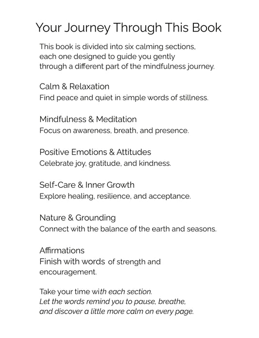 02 Mindfulness Word Search – Calming Puzzles for Focus and Relaxation (Digital Download)