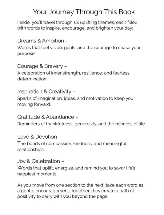 03 The Path to Positivity – Inspirational Word Search (Digital Download)