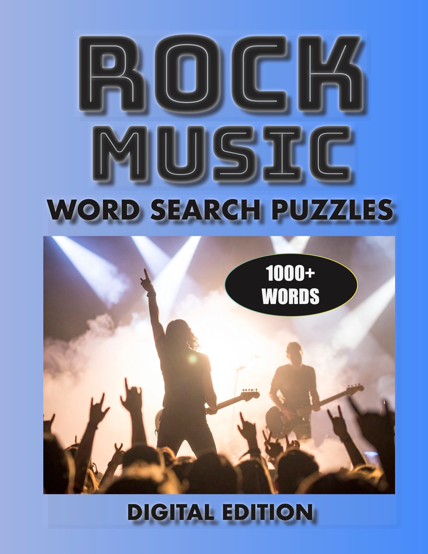 06 Rock Music Word Search – Standard Edition (Available on Amazon)